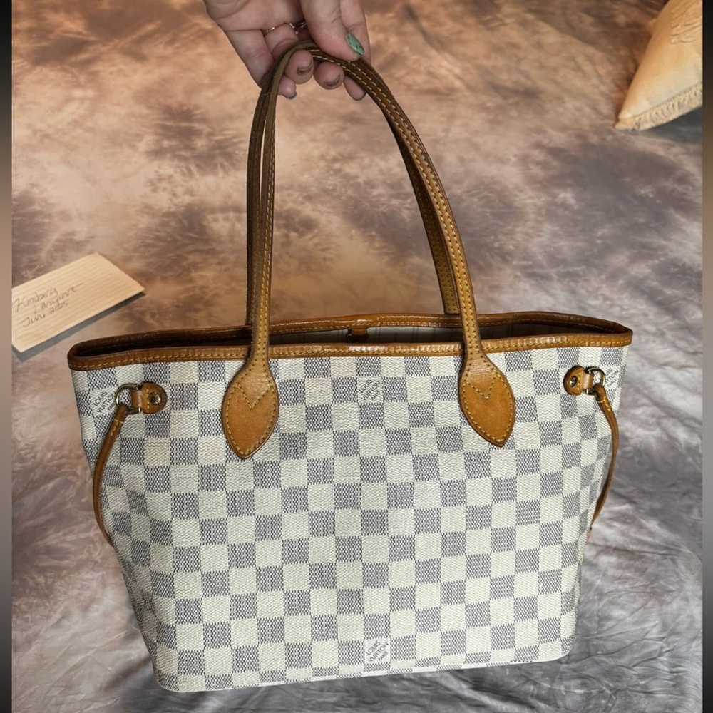 Louis Vuitton neverfull pm azur demier